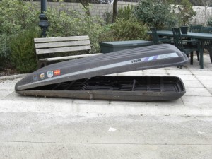 Jag hoppas kunna sälja denna takbox